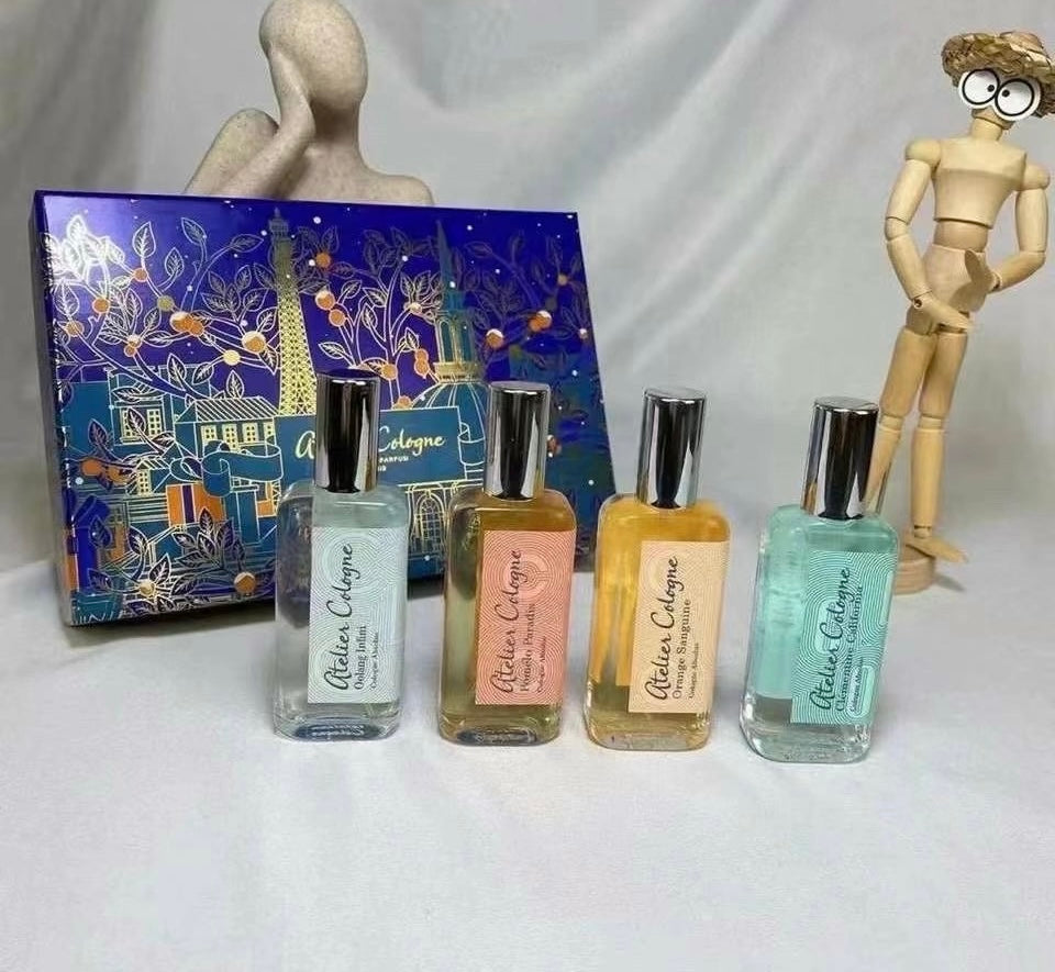 Olong Perfume sample 30ml four-piece set! 4*30ml with sprinkler head