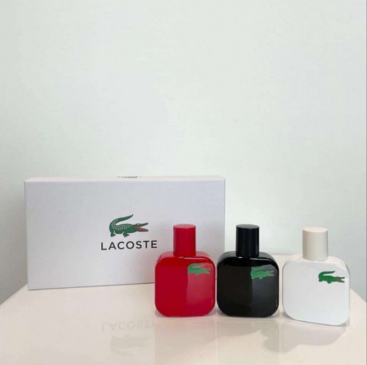 LACOSTE SET 3 IN 1 3×40ML