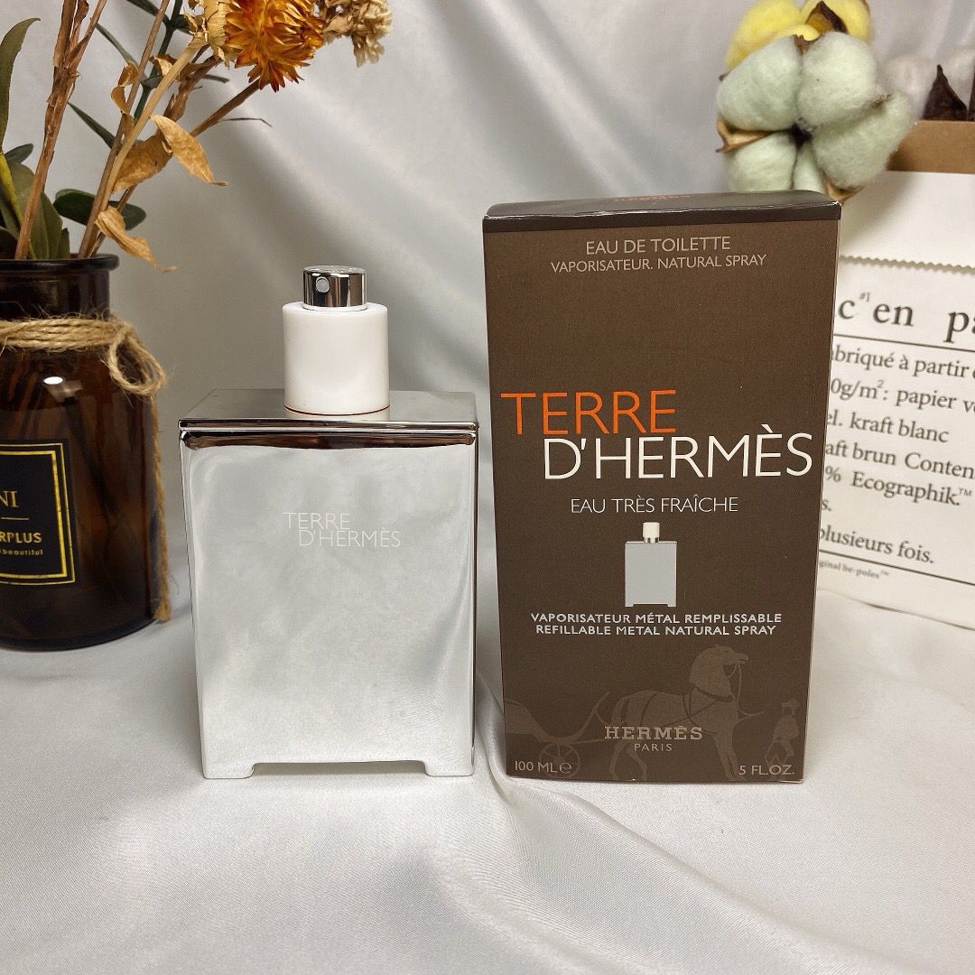 Hermes Silver Earth Limited Edition Silver Perfume 100ml